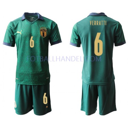 Barn Fotballdrakter Italia Verratti 6 Tredje Euro 2020 Kortermet